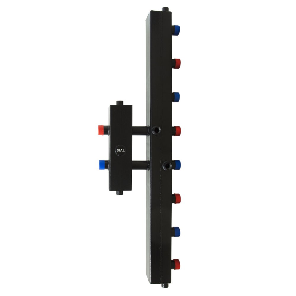 Гидравлический разделитель модульного типа вертикальный DIAL STEEL GRM V 4х60